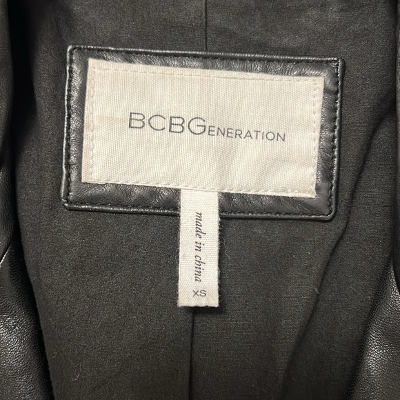 BCBGeneration Leather Moto Jacket - Picture 3 of 7